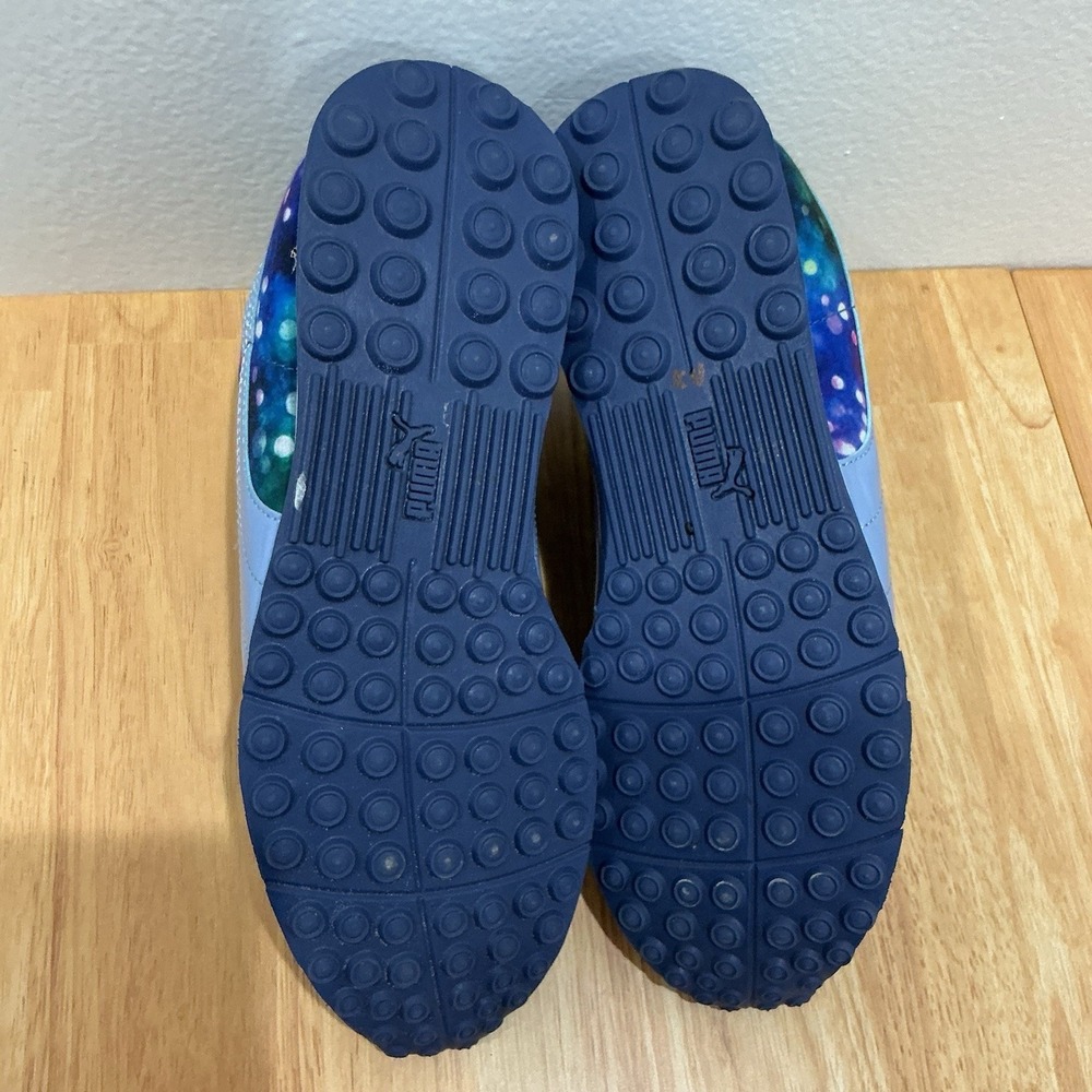 Kids Sz 6 Puma Roma '68 Galaxy Outer Space Blue Sneakers Free Shipping Fit W 7.5 - Picture 6 of 8